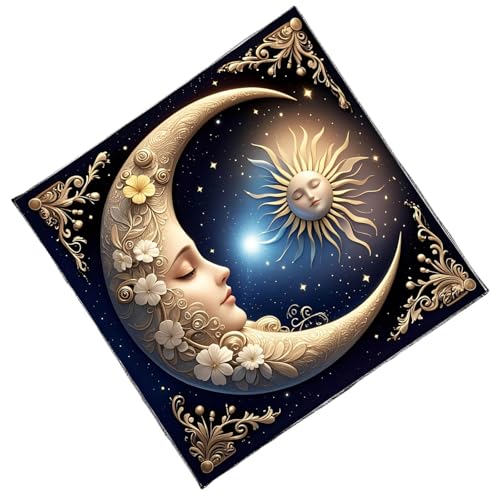 ZEPFJHE Sun Moon Muster Tarotkarte Tischdecke Altäre Stoff Altäre Stoff Göttisch Kartentisch Wandteppich Einfach Gebraucht Göttisch Wanddekore ZEPFJHE Sun Moon Muster Tarotkarte Tischdecke Altäre Stoff Altäre Stoff Göttisch Kartentisch Wandteppich Einfach Gebraucht Göttisch Wanddekore von ZEPFJHE