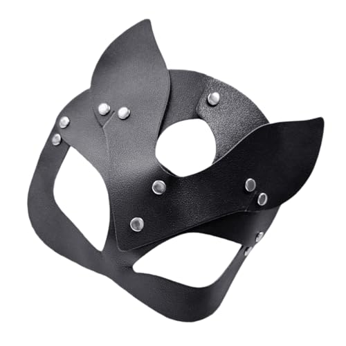 ZEPFJHE Verstellbare PU Leder Katzenmomen Party Maske Bequeme Atmungsaktive Maskeraden Für Themenbezogene Event Cosplay Atmungsaktive Maskeraden Für Frauen ZEPFJHE Verstellbare PU Leder Katzenmomen Party Maske Bequeme Atmungsaktive Maskeraden Für Themenbezogene Event Cosplay Atmungsaktive Maskeraden Für Frauen von ZEPFJHE