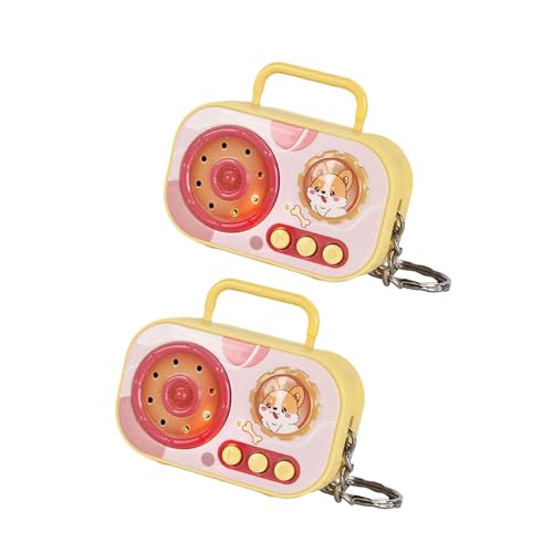 ZEPFJHE Vintage Small Voice Recorder Keychain Toy Novel Tragbare Retro Soundgeschenk Für Kinder Erwachsene ZEPFJHE Vintage Small Voice Recorder Keychain Toy Novel Tragbare Retro Soundgeschenk Für Kinder Erwachsene von ZEPFJHE