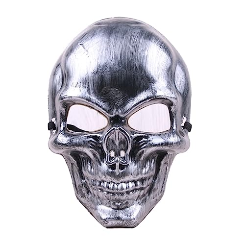 ZEPFJHE Vintage Totenkopf Kopf Dekorativer Gesichtsschutz Ornament Haushaltsbedarf für Hochzeit Bühnenauftritte Party Dekor von ZEPFJHE