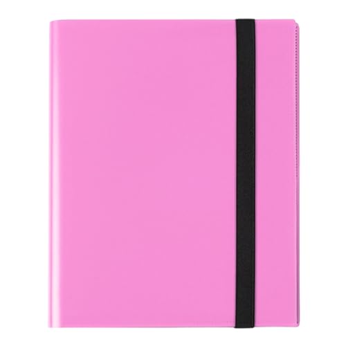 ZEPFJHE Wasserdichtes Kartenhalteralbum Mit 360 Clear Pocket Tragbares Design Scrapbook Organizing Für Gaming Cards Collector Card Holder von ZEPFJHE
