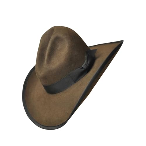 ZEPFJHE Wollhut mit Rollkrempe für Erwachsene, Bühnenauftritte, Themenparty, Requisiten, Maskeraden, Verkleidungen, Musik, Festival, Wetterhut ZEPFJHE Wollhut mit Rollkrempe für Erwachsene, Bühnenauftritte, Themenparty, Requisiten, Maskeraden, Verkleidungen, Musik, Festival, Wetterhut von ZEPFJHE