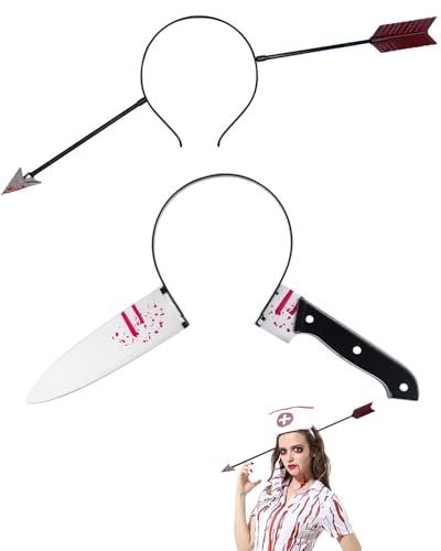 ZEXIJOW 2 PCS Diadema de Terror de Halloween,Halloween Horrible Diadema,Diadema Cuchillo Halloween,Bandas para el Cabello de Terror de Halloween,Para La Fiesta de Halloween de Cosplay ZEXIJOW 2 PCS Diadema de Terror de Halloween,Halloween Horrible Diadema,Diadema Cuchillo Halloween,Bandas para el Cabello de Terror de Halloween,Para La Fiesta de Halloween de Cosplay von ZEXIJOW