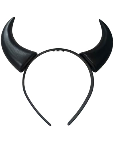 ZEXIJOW Schwarz Teufelshörner Haarreif,Vampir Teufelsohren Devil Ears für Kostümparty,Kopfschmuck für Damen,Herren & Kinder,Haarschmuck zu Fasching & Karneval,Perfekt für Halloween-Kostüm-Rollenspiele ZEXIJOW Schwarz Teufelshörner Haarreif,Vampir Teufelsohren Devil Ears für Kostümparty,Kopfschmuck für Damen,Herren & Kinder,Haarschmuck zu Fasching & Karneval,Perfekt für Halloween-Kostüm-Rollenspiele von ZEXIJOW