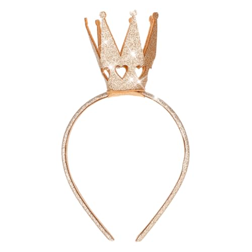 ZEYIYER Krone Haarreif, Kronen-Stirnbänder, Haarreif Krone, Bequemes Königin der Herzen Stirnband Prinzessin Krone Stirnband Kostüm Geburtstagsfest Zubehör ZEYIYER Krone Haarreif, Kronen-Stirnbänder, Haarreif Krone, Bequemes Königin der Herzen Stirnband Prinzessin Krone Stirnband Kostüm Geburtstagsfest Zubehör von ZEYIYER
