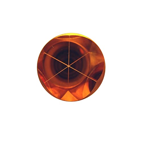 1 x K9 Kupferbeschichtetes Eckwürfel-Prisma, beschichteter 25,4 mm Triedral-Retroreflektor, 5 Bogensekunden Rückstrahl von ZEZEFUFU