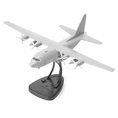 ZEZEFUFU 1:144 4D Modell US C-130 Hercules Transportflugzeug Modell Simulation Militärflugzeug Modell Ornamente (unmontierter Kit) von ZEZEFUFU
