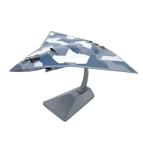 ZEZEFUFU 1:144 Alloy China Air Force Fighter Jet J-36 Fighter Model Aviation Science Exhibition Model von ZEZEFUFU