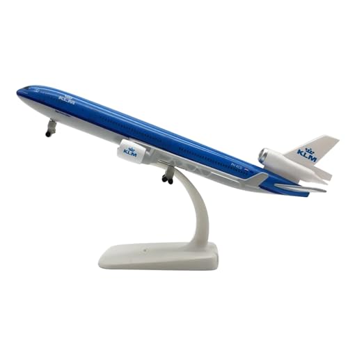 ZEZEFUFU 1:400 Maßstab Flugzeug Modell Niederlande MD-11 Flugzeug Legierung Flugzeug Modell für Sammlung Geschenk mit Display Ständer von ZEZEFUFU