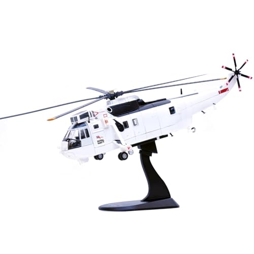 ZEZEFUFU 1:72 Alloy Royal Navy Sea King HC.4 United Nations Peacekeeping Force Helicopter Model Aviation Science Exhibition Model von ZEZEFUFU
