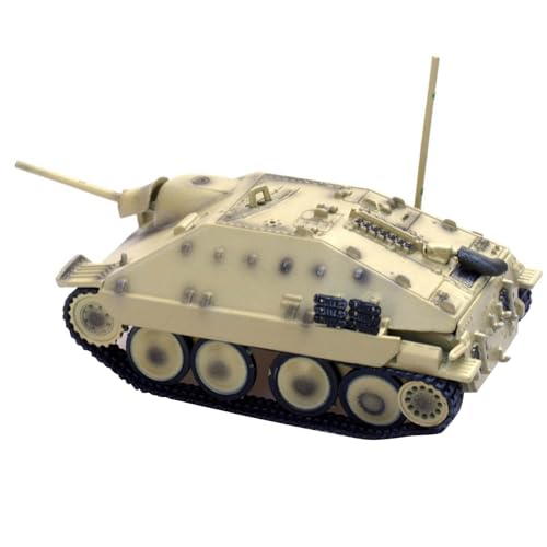 ZEZEFUFU 1:72 Alloy WWII Bundeswehr Jagdpanzer 38(t) Sd.Kfz.138/2 Hetzer Panzer Modell Panzer Fahrzeug Wissenschaft Ausstellungsmodell von ZEZEFUFU