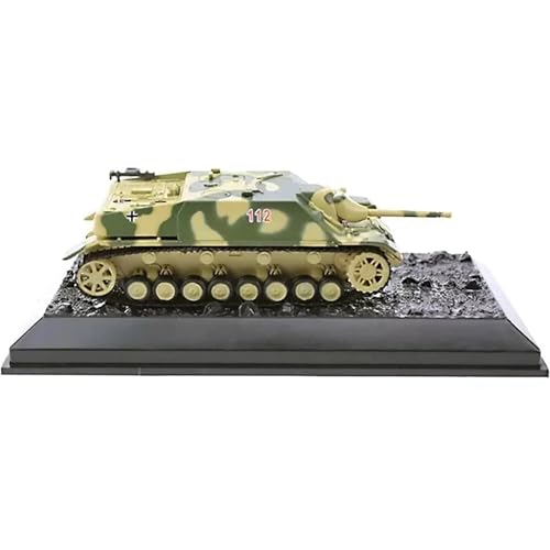 ZEZEFUFU 1:72 Alloy WWII Bundeswehr Sd.Kfz.162/1 Jagdpanzer IV Panzerzerstörer Modell Panzerfahrzeug Wissenschaft Ausstellungsmodell von ZEZEFUFU