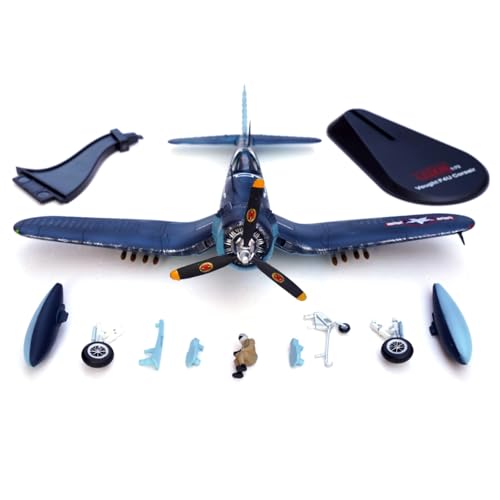 ZEZEFUFU 1:72 Alloy WWII USN F4U Corsair Fighter VF-17 Flugzeugmodell Luftfahrt Wissenschaft Ausstellungsmodell von ZEZEFUFU