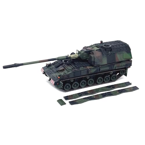 ZEZEFUFU 1:72 Deutsch PZH2000 Selbstfahrende Haubitze Fahrzeug Panzerfahrzeug Wissenschaft Ausstellungsmodell von ZEZEFUFU