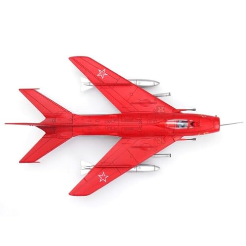 ZEZEFUFU 1:72 Legierung Sowjetisches MiG-19 Kampfflugzeug Modell Luftfahrt Wissenschaft Ausstellungsmodell von ZEZEFUFU