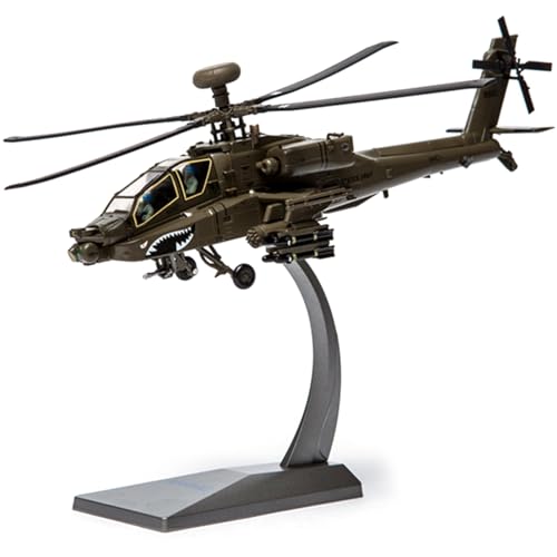 ZEZEFUFU 1:72 Legierung US Army AH-64 Apache Bomber Flugzeug Modell Luftfahrt Wissenschaft Ausstellungsmodell von ZEZEFUFU