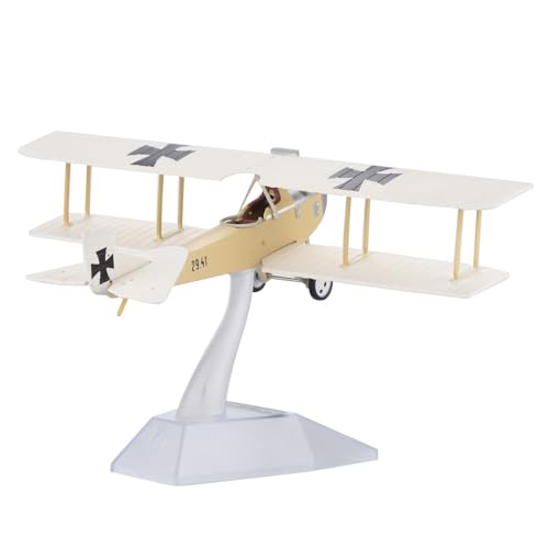 ZEZEFUFU 1:72 Scale Alloy WWI Germany Albatross Reconnaissance Aircraft Model Military Plane Model for Collection Gift von ZEZEFUFU