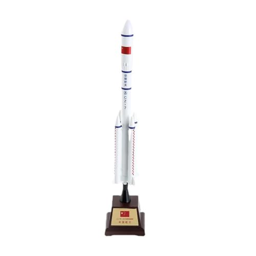 ZEZEFUFU Legierung 1:200 Lange März 7 Rakete Modell Simulation Luft- und Raumfahrt Modell Hauptdekoration von ZEZEFUFU