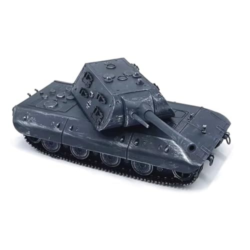 ZEZEFUFU Maßstab 1:72 Legierung Deutsche E-100 Maus Turm Super Heavy Tank Modell Militär Panzer Fahrzeug Panzer Modell für Sammlung Geschenk von ZEZEFUFU