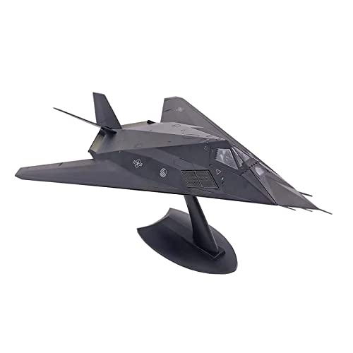 ZEZEFUFU Metall F117 Angriffskämpfer Flugzeug Nighthawk Modell 1:72 Maßstab Druckguss Militär Modelle für Sammlung Geschenk von ZEZEFUFU