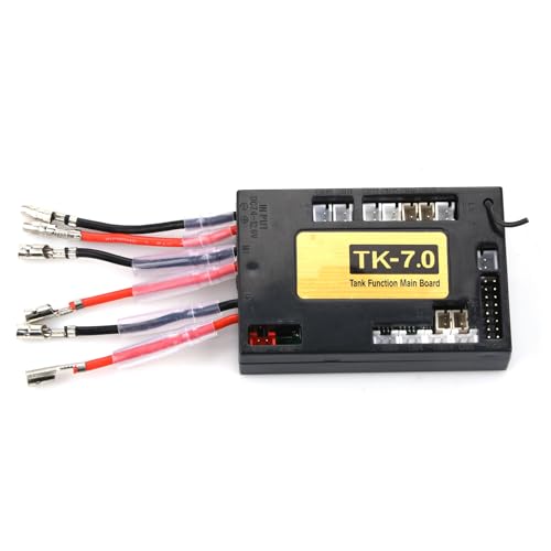 ZEZEFUFU RC 2.4GHz TK-7.0 Hauptplatine Einheit Board mit Antenne für Heng Long 1:16 RC Panzer Zubehör von ZEZEFUFU