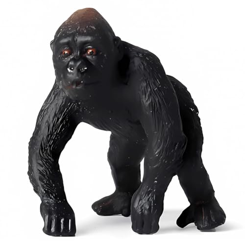 ZGCXRTO Simulation Schimpansen Figuren, Miniatur Orang Utan Figur, Realistische PVC Gorilla Modell, Tier Ornamente Garten Deko Lernspielzeug für Kinder 5x4x4cm von ZGCXRTO