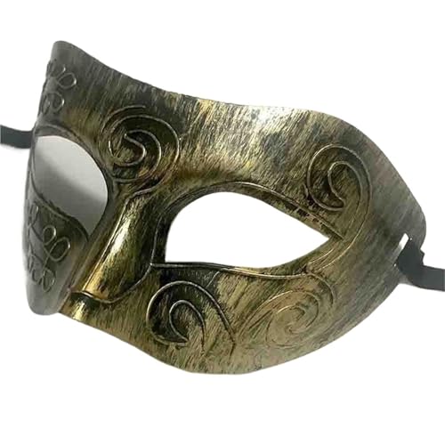 ZGCrumphant Elegante gefälschte halbe Gesichtsmaske for Erwachsene, Männer und Frauen, Maskerade, Musik, Kongress, Show, Party, Dekoration für Party(7) von ZGCrumphant
