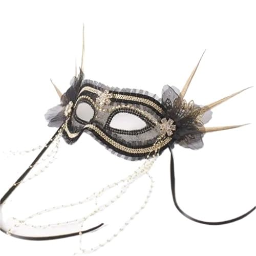 ZGCrumphant Halbgesichts-Partymaske, Diamant-Quaste, Blumenbankett, Damenmaske, Maskerade, Schönheitsmasken für Party ZGCrumphant Halbgesichts-Partymaske, Diamant-Quaste, Blumenbankett, Damenmaske, Maskerade, Schönheitsmasken für Party von ZGCrumphant