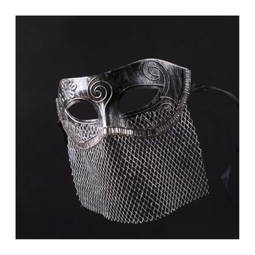ZGCrumphant Herren-Partymaske, Erwachsene, Vintage-Stil, Maskerade-Maske, Vollgesichtsmaske, Dekorationszubehör für Party(Color 11) von ZGCrumphant