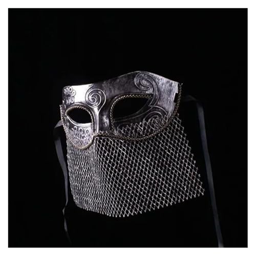 ZGCrumphant Herren-Partymaske, Erwachsene, Vintage-Stil, Maskerade-Maske, Vollgesichtsmaske, Dekorationszubehör für Party(Color 12) von ZGCrumphant