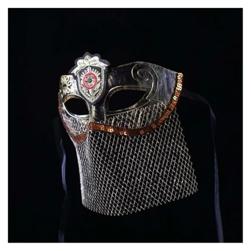 ZGCrumphant Herren-Partymaske, Erwachsene, Vintage-Stil, Maskerade-Maske, Vollgesichtsmaske, Dekorationszubehör für Party(Color 15) von ZGCrumphant