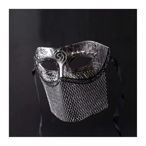 ZGCrumphant Herren-Partymaske, Erwachsene, Vintage-Stil, Maskerade-Maske, Vollgesichtsmaske, Dekorationszubehör für Party(Color 5) von ZGCrumphant