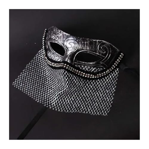 ZGCrumphant Herren-Partymaske, Erwachsene, Vintage-Stil, Maskerade-Maske, Vollgesichtsmaske, Dekorationszubehör für Party(Color 7) von ZGCrumphant