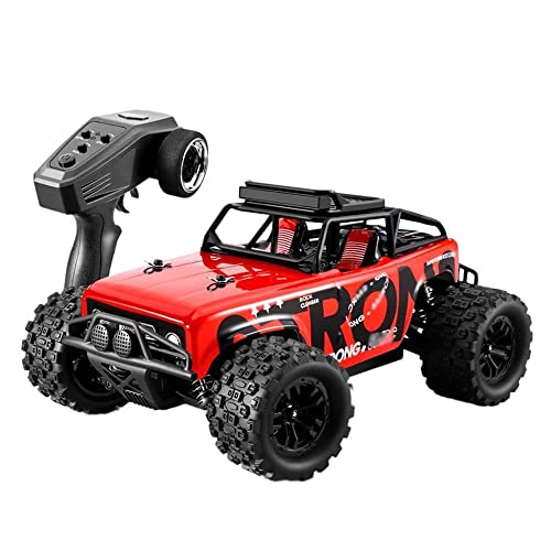 ZGDHWCR Geländegängige RC-Trucks im Maßstab 1:18, 2,4 GHz Off-Road-Kletter-RC-Fahrzeug, 50 km/h Hochgeschwindigkeits-4WD-Fernbedienungsauto, elektrisches Spielzeug-Rennauto, Ki ZGDHWCR Geländegängige RC-Trucks im Maßstab 1:18, 2,4 GHz Off-Road-Kletter-RC-Fahrzeug, 50 km/h Hochgeschwindigkeits-4WD-Fernbedienungsauto, elektrisches Spielzeug-Rennauto, Ki von ZGDHWCR