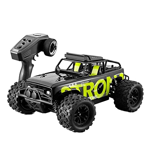 ZGDHWCR Geländegängige RC-Trucks im Maßstab 1:18, 2,4 GHz Off-Road-Kletter-RC-Fahrzeug, 50 km/h Hochgeschwindigkeits-4WD-Fernbedienungsauto, elektrisches Spielzeug-Rennauto, Ki ZGDHWCR Geländegängige RC-Trucks im Maßstab 1:18, 2,4 GHz Off-Road-Kletter-RC-Fahrzeug, 50 km/h Hochgeschwindigkeits-4WD-Fernbedienungsauto, elektrisches Spielzeug-Rennauto, Ki von ZGDHWCR
