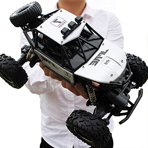 ZGDHWCR Rc Car 2,4 GHz Elektro-Kletter-RC-Buggy, 4WD-Absorber-Stoßdämpfer-Gelände-RC-Fahrzeug, geländegängiger Hochgeschwindigkeits-RC-Truck, Hobby-Spielzeugrennen, Kindergeburtstagsgeschenk ZGDHWCR Rc Car 2,4 GHz Elektro-Kletter-RC-Buggy, 4WD-Absorber-Stoßdämpfer-Gelände-RC-Fahrzeug, geländegängiger Hochgeschwindigkeits-RC-Truck, Hobby-Spielzeugrennen, Kindergeburtstagsgeschenk von ZGDHWCR