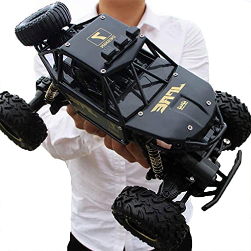 ZGDHWCR Rc Car 2,4 GHz Elektro-Kletter-RC-Buggy, 4WD-Absorber-Stoßdämpfer-Gelände-RC-Fahrzeug, geländegängiger Hochgeschwindigkeits-RC-Truck, Hobby-Spielzeugrennen, Kindergeburtstagsgeschenk ZGDHWCR Rc Car 2,4 GHz Elektro-Kletter-RC-Buggy, 4WD-Absorber-Stoßdämpfer-Gelände-RC-Fahrzeug, geländegängiger Hochgeschwindigkeits-RC-Truck, Hobby-Spielzeugrennen, Kindergeburtstagsgeschenk von ZGDHWCR