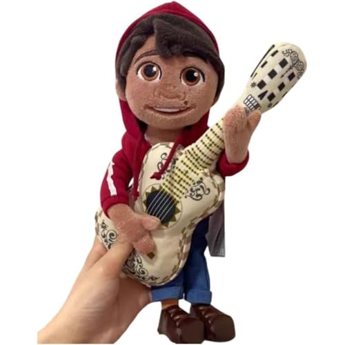 ZGHQHCDRH Miguel Plush with White Guitar 12” Red Hoodie Doll Toy von ZGHQHCDRH