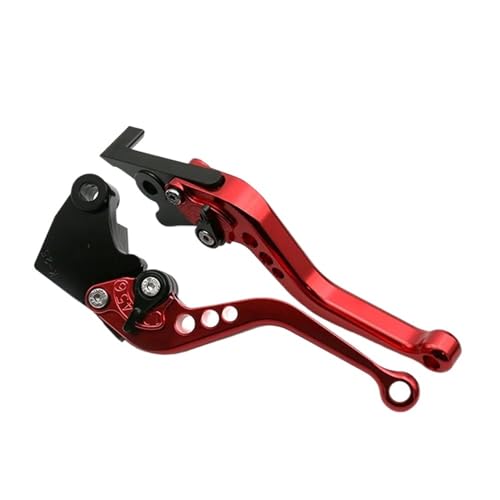Bremshebel Motorrad Für R1250GS Für Abenteuer Für R1200GS Für ADV Für R1250 GS Für R1200 2019 2020 2021 2021 2022 Bremskupplungshebel Handbremshebel Motorrad(kurz red) von ZGVGFAFLPQ