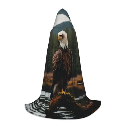 ZHAOLQ Kapuzenumhang mit fliegendem Adler, Unisex, für Halloween, Cosplay, Weihnachten, Karneval, tragbares Kostüm ZHAOLQ Kapuzenumhang mit fliegendem Adler, Unisex, für Halloween, Cosplay, Weihnachten, Karneval, tragbares Kostüm von ZHAOLQ