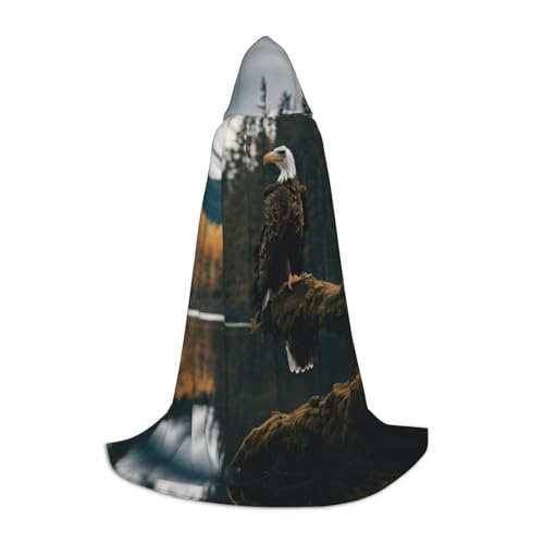 ZHAOLQ Kapuzenumhang mit fliegendem Adler, Unisex, für Halloween, Cosplay, Weihnachten, Karneval, tragbares Kostüm ZHAOLQ Kapuzenumhang mit fliegendem Adler, Unisex, für Halloween, Cosplay, Weihnachten, Karneval, tragbares Kostüm von ZHAOLQ