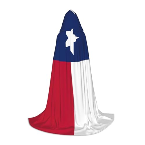 ZHAOLQ Umhang mit Kapuze und Texas-Motiv, Unisex, für Halloween, Cosplay, Weihnachten, Karneval, tragbares Kostüm ZHAOLQ Umhang mit Kapuze und Texas-Motiv, Unisex, für Halloween, Cosplay, Weihnachten, Karneval, tragbares Kostüm von ZHAOLQ