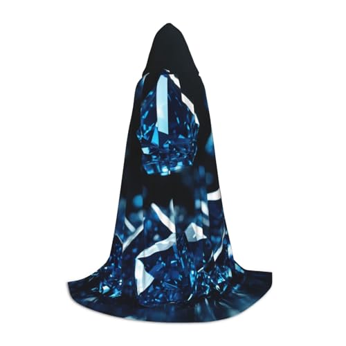 ZHAOLQ Unisex Kapuzenumhang mit Diamantmuster für Halloween, Cosplay, Weihnachten, Karneval, tragbares Kostüm ZHAOLQ Unisex Kapuzenumhang mit Diamantmuster für Halloween, Cosplay, Weihnachten, Karneval, tragbares Kostüm von ZHAOLQ