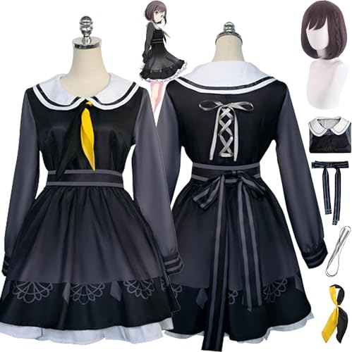 ZHAOSJ Projekt Sekai Bunte Bühne Shinonome Ena Cosplay Kostüm Outfit Spiel Charakter Kleider Uniform Komplettset Halloween Dress Up Anzug mit Perücke von ZHAOSJ