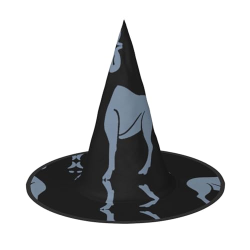 1 x Halloween-Hut – Widder-Sternzeichen-Druck, Hexen-Dekor, Party, Cosplay, Rollenspiele, Karneval, Maskerade-Zubehör 1 x Halloween-Hut – Widder-Sternzeichen-Druck, Hexen-Dekor, Party, Cosplay, Rollenspiele, Karneval, Maskerade-Zubehör von ZHAOUR