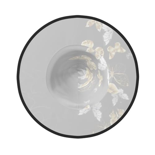 ZHAOUR 1 x Halloween-Hut – Gold-weiße Schmetterlinge, schwarzer Druck, Hexen-Dekor, Party, Cosplay, Rollenspiele, Karneval, Maskerade-Zubehör ZHAOUR 1 x Halloween-Hut – Gold-weiße Schmetterlinge, schwarzer Druck, Hexen-Dekor, Party, Cosplay, Rollenspiele, Karneval, Maskerade-Zubehör von ZHAOUR