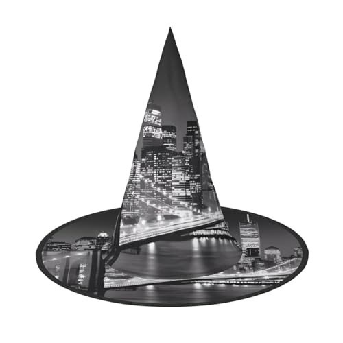 ZHAOUR 1 x Halloween-Hut – New York Druck Hexen Dekor Party, Cosplay Rollenspiel, Karneval, Verkleiden Maskerade Supplies ZHAOUR 1 x Halloween-Hut – New York Druck Hexen Dekor Party, Cosplay Rollenspiel, Karneval, Verkleiden Maskerade Supplies von ZHAOUR