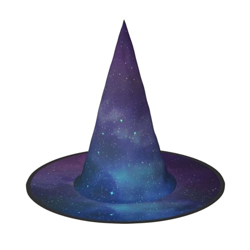 ZHAOUR 1 x Halloween-Hut – Universum mit Sternen und Galaxie, interstellarer Druck, Hexen-Dekor, Party, Cosplay, Rollenspiele, Karneval, Maskerade-Zubehör ZHAOUR 1 x Halloween-Hut – Universum mit Sternen und Galaxie, interstellarer Druck, Hexen-Dekor, Party, Cosplay, Rollenspiele, Karneval, Maskerade-Zubehör von ZHAOUR