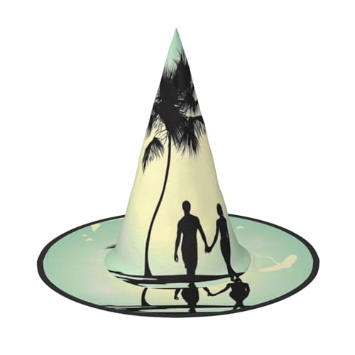 ZHAOUR 1 x Halloween-Hut – verheiratetes Paar, das am Strand spazieren geht, Hexen-Dekor, Party, Cosplay, Rollenspiel, Karneval, Maskerade-Zubehör ZHAOUR 1 x Halloween-Hut – verheiratetes Paar, das am Strand spazieren geht, Hexen-Dekor, Party, Cosplay, Rollenspiel, Karneval, Maskerade-Zubehör von ZHAOUR