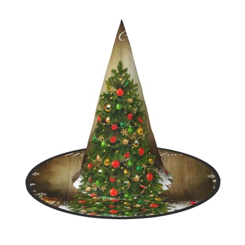 ZHAOUR 2 Stück Halloween-Hut – Frohe Weihnachten Druck Hexen Dekor Party, Cosplay Rollenspiel, Karneval, Verkleiden Maskerade Supplies ZHAOUR 2 Stück Halloween-Hut – Frohe Weihnachten Druck Hexen Dekor Party, Cosplay Rollenspiel, Karneval, Verkleiden Maskerade Supplies von ZHAOUR